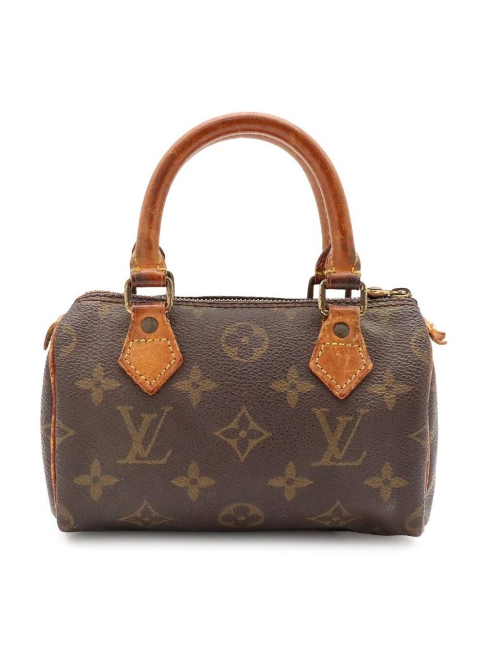 Louis Vuitton Monogram Mini Speedy Mini Bag Pouch Case